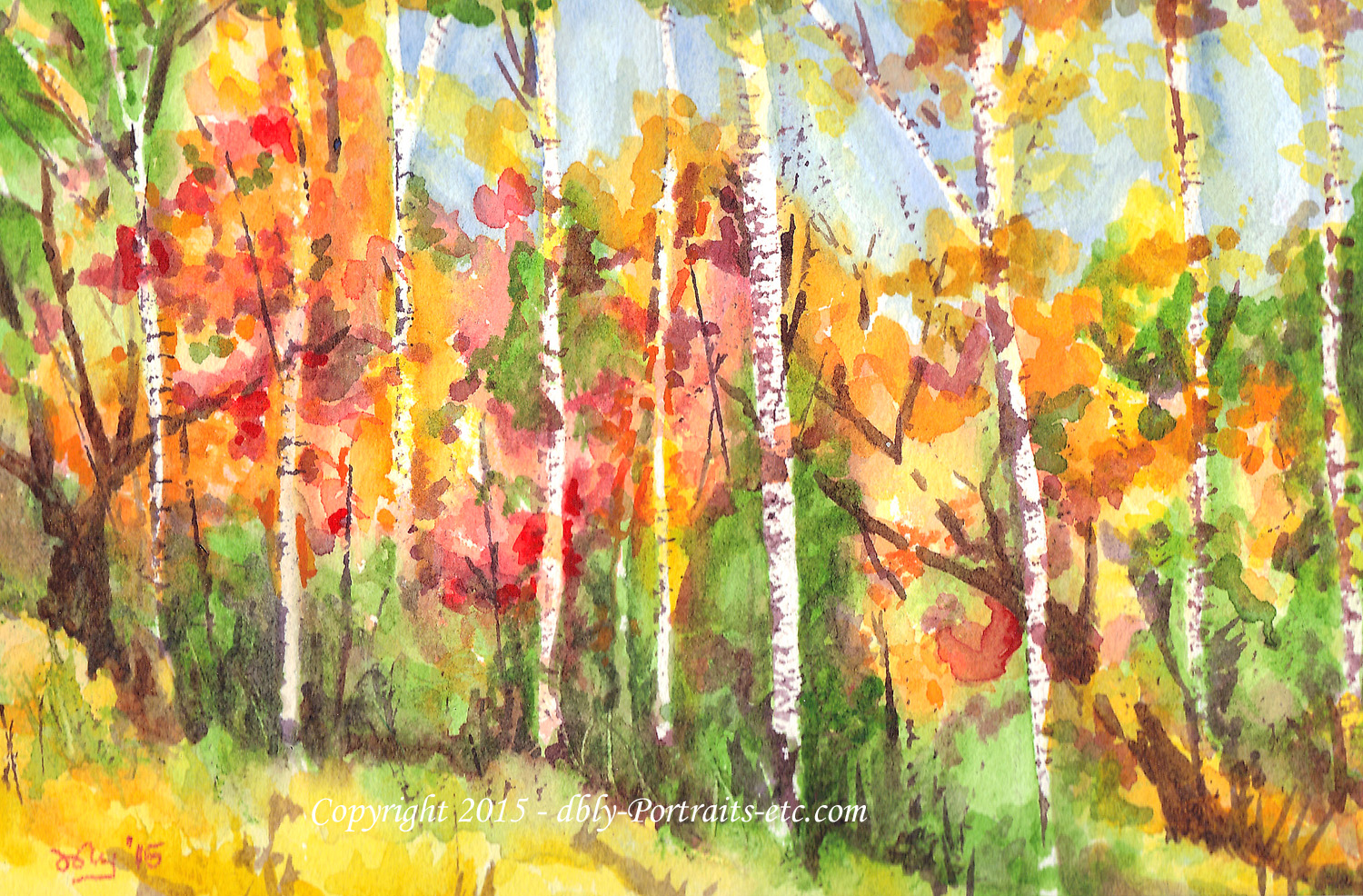 Autumn Trees 1